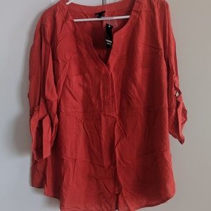 Orange torrid top